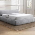 سرير كراسيك مخمل