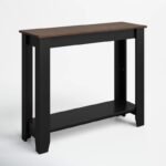 ⁦طاولة كونسول خشب بتصميم انتقالي بسيط⁩ - الصورة ⁦2⁩