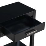 ⁦طاولة كونسول خشب مودرن مع 3 أدراج⁩ - الصورة ⁦3⁩