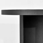 ⁦طاولة كونسول بيضاوية بتصميم أرجل مقوسة قابل للتعديل⁩ - الصورة ⁦4⁩