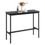 ⁦طاولة بار كونسول مرتفعة بتصميم صناعي⁩ - الصورة ⁦3⁩