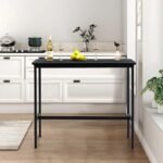 ⁦طاولة بار كونسول مرتفعة بتصميم صناعي⁩ - الصورة ⁦2⁩