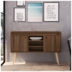 ركنة قهوة خشب كونتر و ام دي اف بني